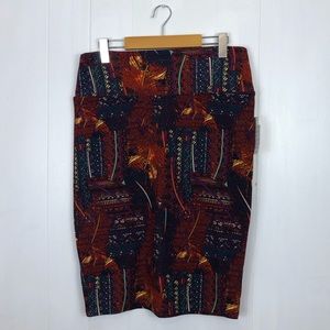 NWT LuLaRoe Cassie Pencil Skirt‎ Sz M